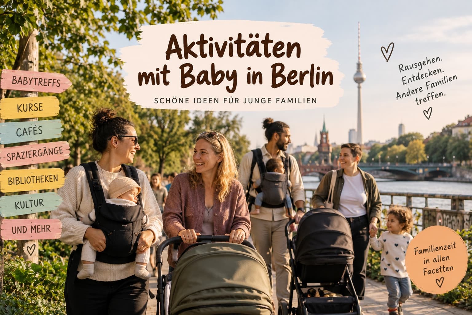 Aktivitäten mit Baby in Berlin: Schöne Ideen für junge Familien