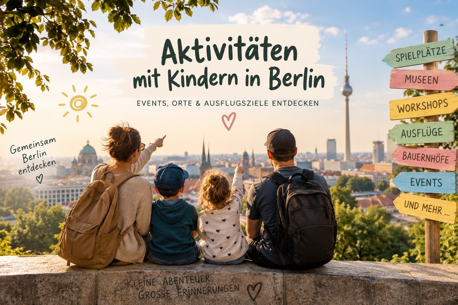 Aktivitäten mit Kindern in Berlin: Events, Orte & Ausflugsziele