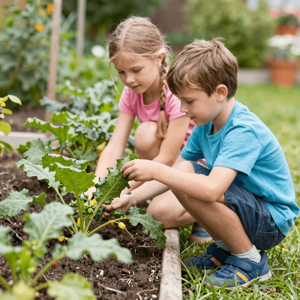 Gärtnern mit Kindern: 15 Ideen für mehr Natur
