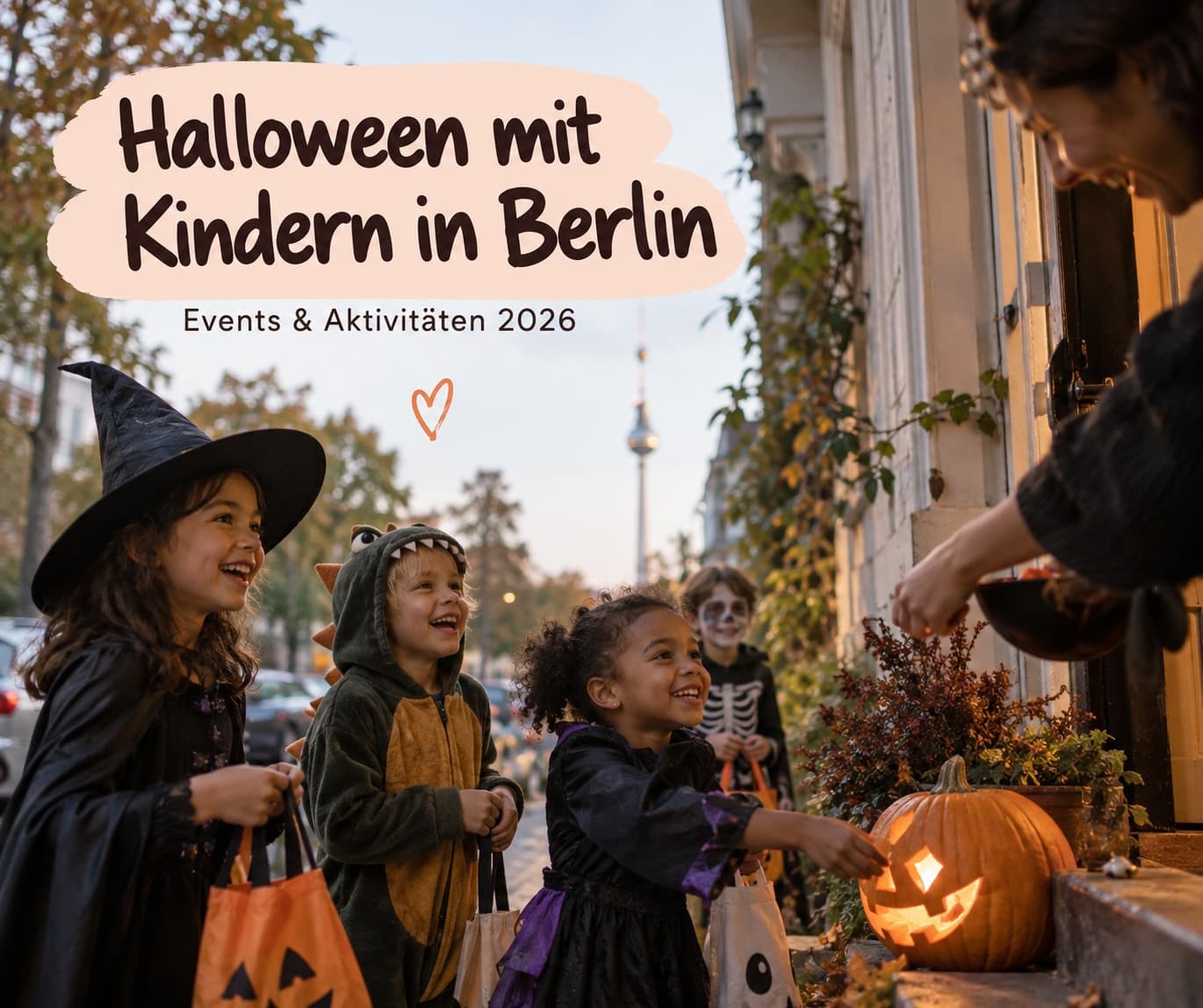 Halloween mit Kindern in Berlin 2026: Events & Aktivitäten