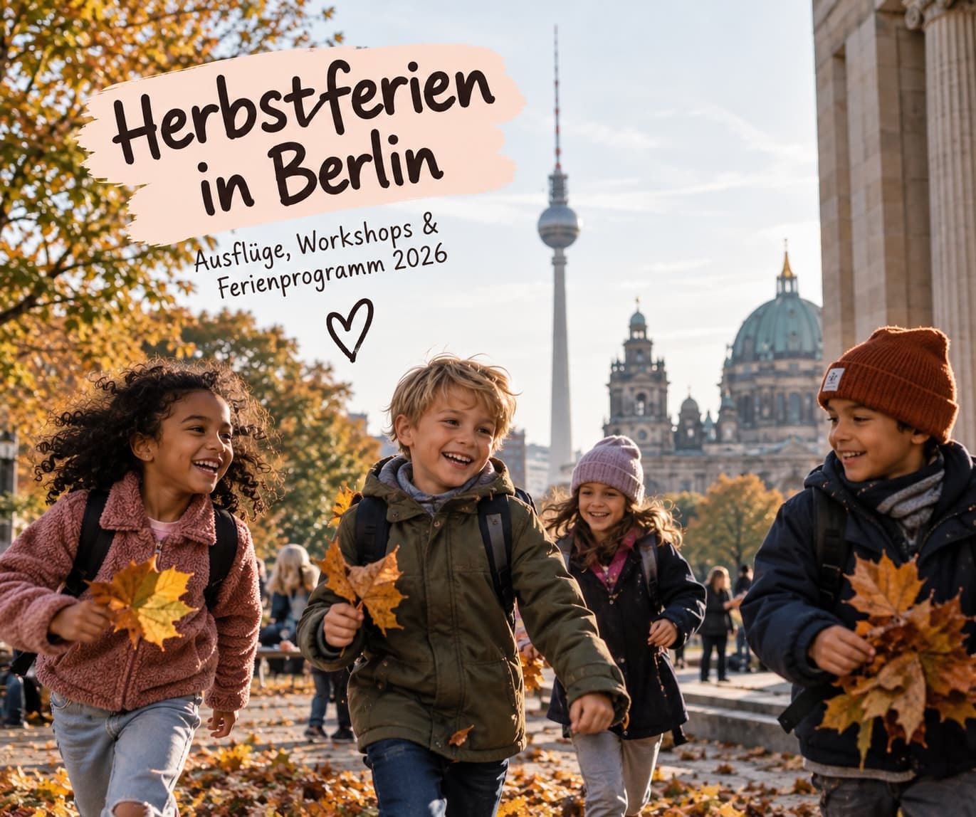 Herbstferien in Berlin 2026 mit Kindern: Ausflüge, Workshops & Ferienprogramm