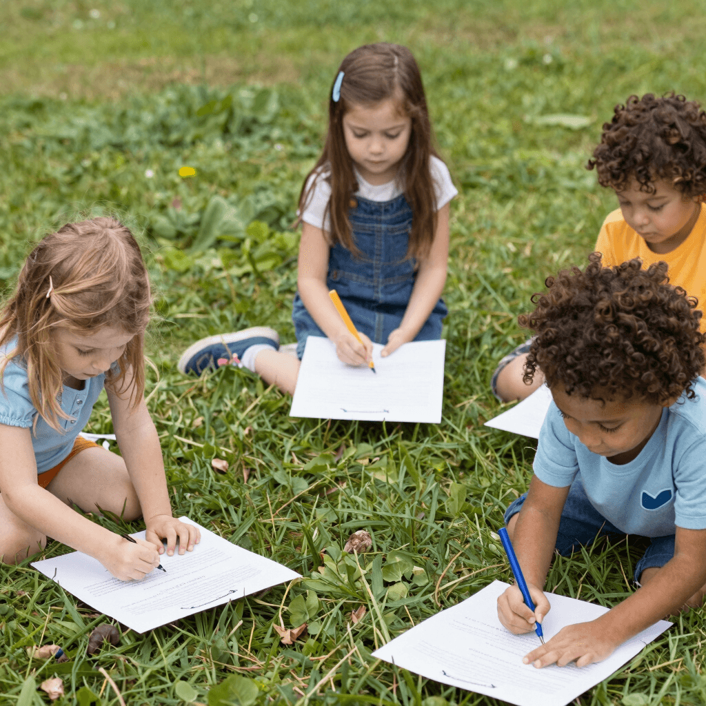 Montessori-inspirierte Spielideen für draußen: Einfache Aktivitäten in der Natur
