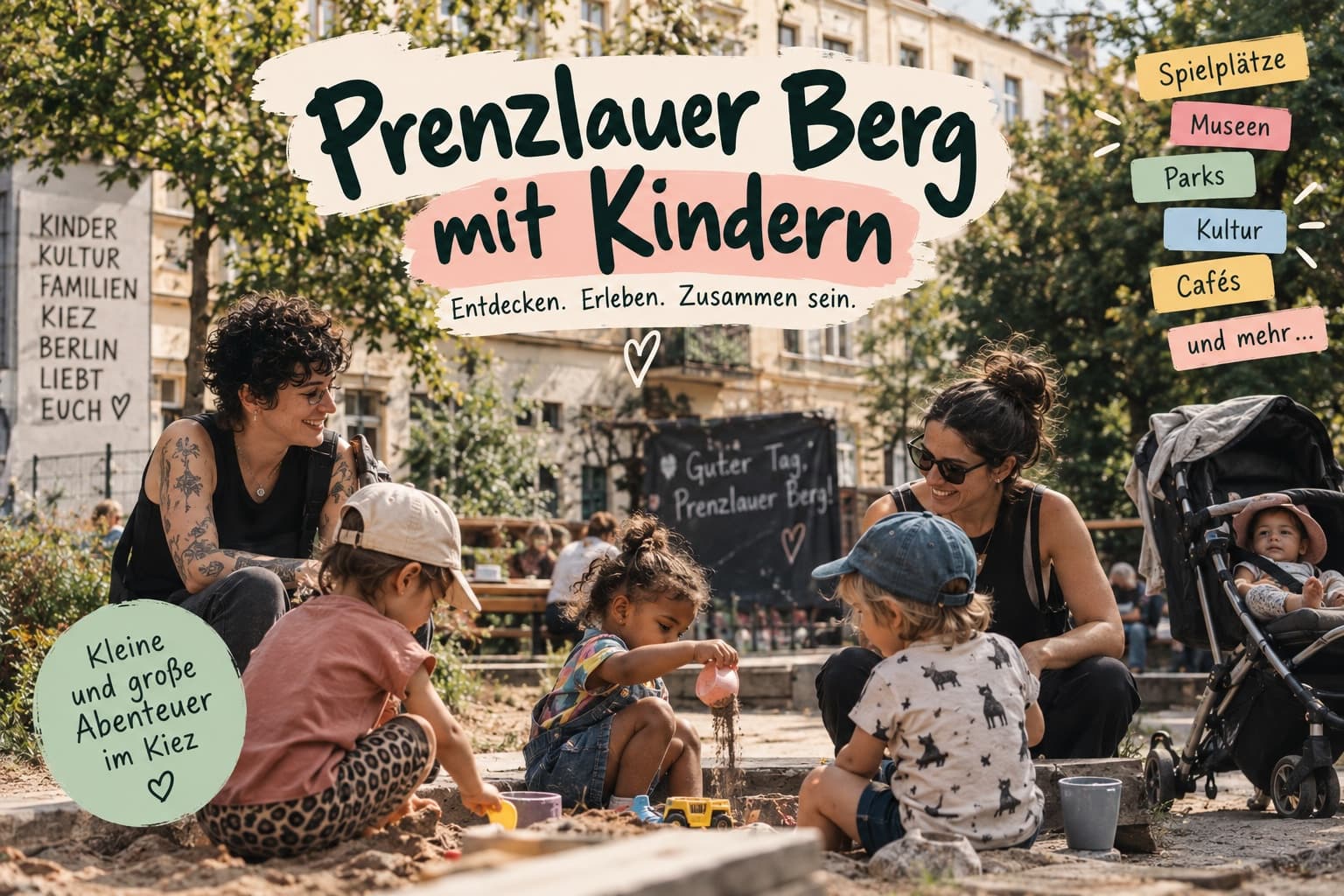 Prenzlauer Berg mit Kindern: 10 schöne Aktivitäten & Ausflugsziele